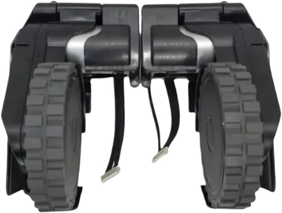Parts Left and Right Wheel Motors, Compatible for VIOMI S9, Sweeping Robot Accessories(Right Wheel Black)