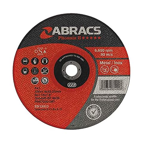 Abracs PHET10012FI Phoenix II - Extra Thin Cutting Disc, 100mm x 1.2mm x 16mm, 1 pc Cover