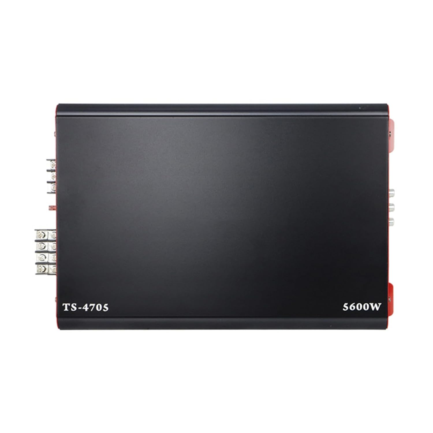 Vehicle Power Amplifier Aluminum Alloy Body, 4 Channel 12V Drive, 25-90KHz Frequency Response, 4 Ohm Load Guidance, Clear Vocal Cabin Upgrade