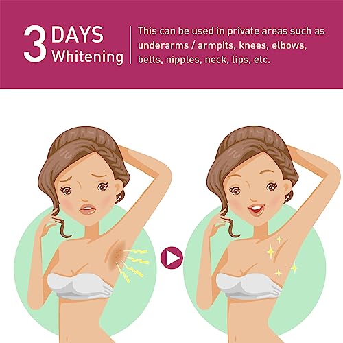 Underarm Whitening Cream, Whitening Cream, Skin Lightening Cream, Armpit Whitening Cream, Skin Whitening Cream for Knees with Vitamin E Cream, Lightening Cream for Knees& Elbows & Leg (Body Cream #1) - Image 2
