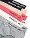 Reebok Women's Hipster Underwear - Seamless Hipster Briefs (10 Pack), Size Medium, Grey/Pink/Black