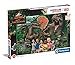 Clementoni- Jurassic Park/World Supercolor Camp Cretaceous-180 pièces, 7 Ans série Netflix, Enfant, Puzzle Dinosaure-fabriqué en Italie, 29774, Multicolore
