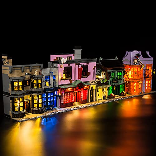 Hosdiy Beleuchtung Set für (Winkelgasse) Modell, Led Licht Beleuchtungsset Kompatibel mit Lego 75978 (Nur Beleuchtung… – Bild 7