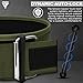 RDX 4” Gewichthebergürtel, Auto-Lock Trainingsgürtel, Powerlifting Krafttraining Bodybuilding Fitness Gürtel, Gepolstert Gewichtheben Gym Weight Lifting Belt, Männer Damen Kreuzheben Workout