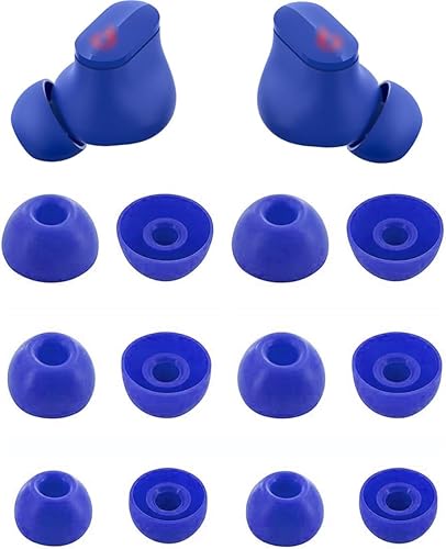 Vista 2 de ALXCD Almohadillas compatibles con Beats Studio Buds, S/M/L, 3 tamaños, 6 pares de almohadillas de silicona suave, repuesto para auriculares