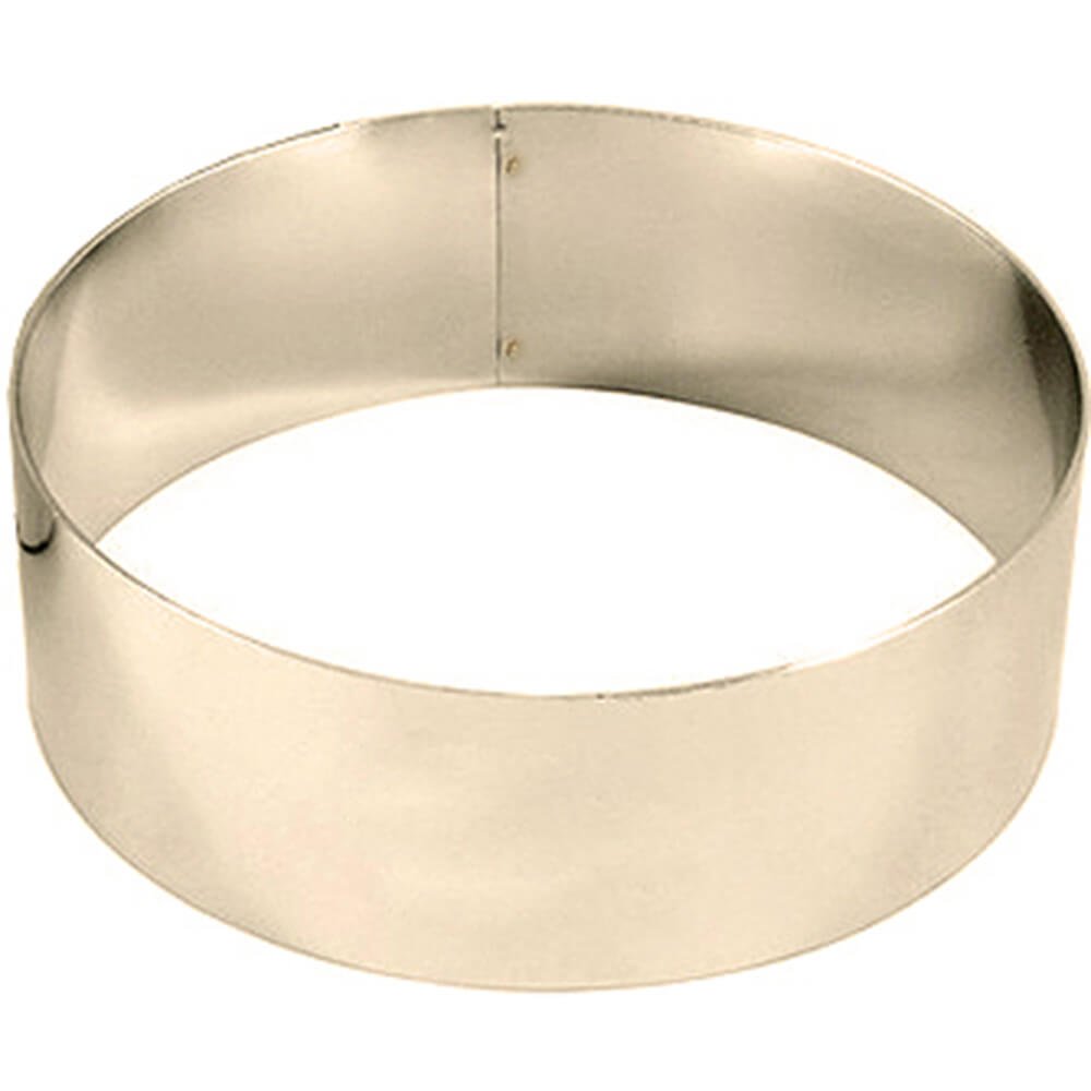 Matfer Bourgeat 371405 Mousse Ring, Silver