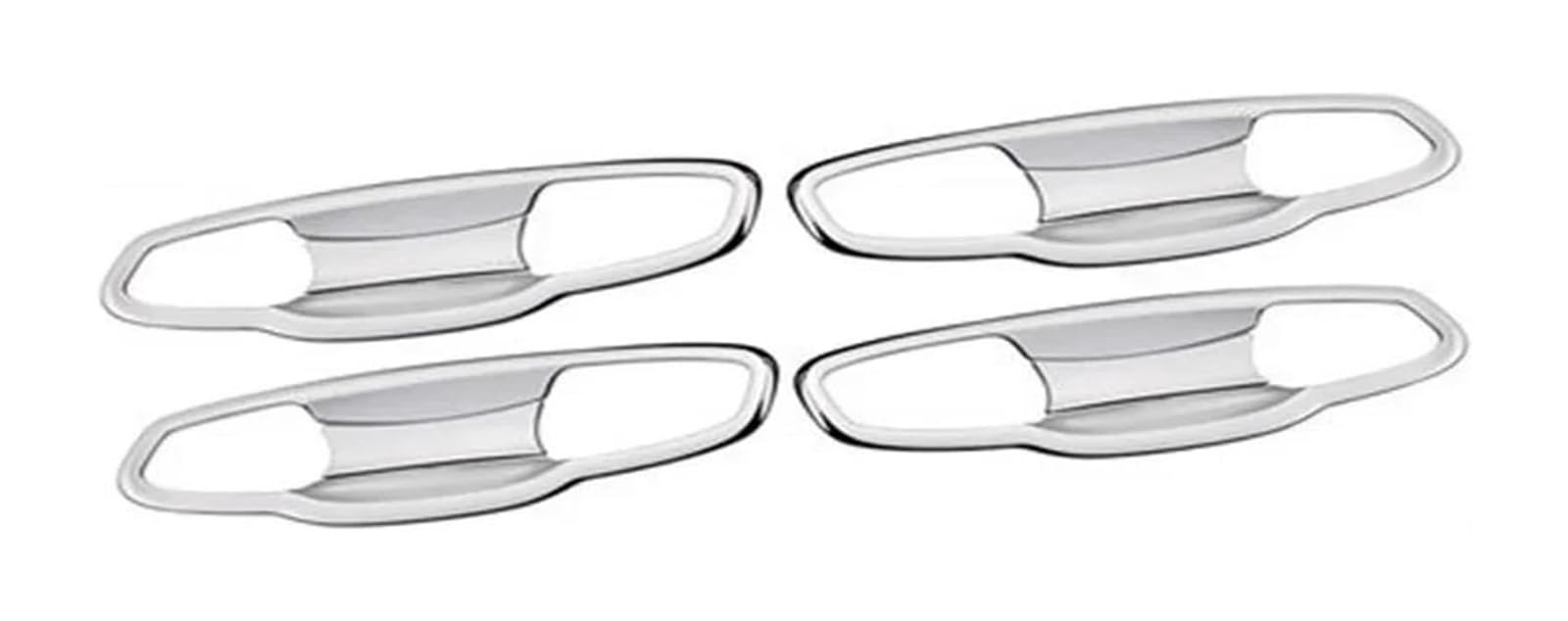 Hckclmbmzw Silver C For Golf 7 Mk7 2013-2019 Protective Cover Door Handle Outer Bowls Trim Car Assecories Styling Stickers Door Handle Cover(Silver C)