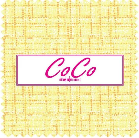 Michael Miller Coco 10" Square Bundle, Multi