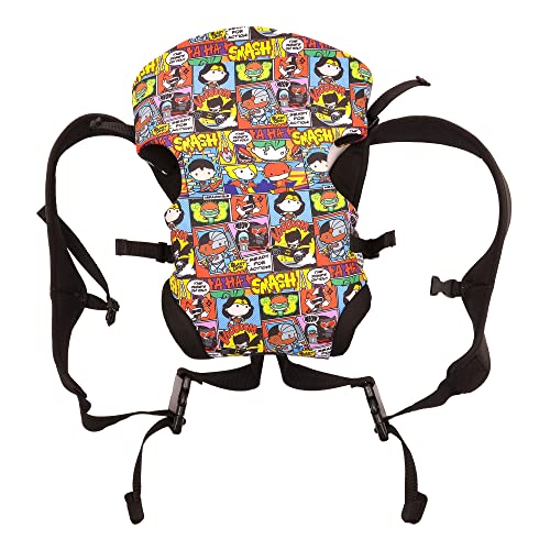 Kids Embrace Dc Comics Justice League Adjustable 3 In 1 Chibi Elite Baby Carrier Backpack For Newborn, Infant, And Toddler 7 To 26 Pounds #TOP26