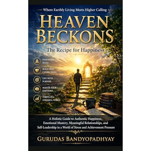 HEAVEN BECKONS The Recipe for Happiness Audiolibro Por Gurudas Bandyopadhyay, Samapti Banerjee arte de portada
