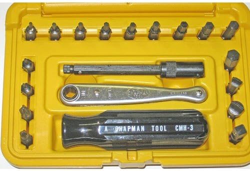 Chapman 7331 27-pc. Standard/Metric Ratchet Set