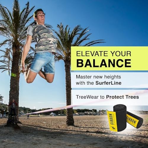 Slackline Gibbon SurferLine 30m Trick und Waterline Set