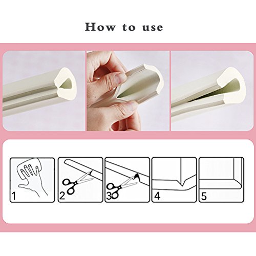 Vicloon Protezioni per Bordi, 2M * 2 Set Simpatico...