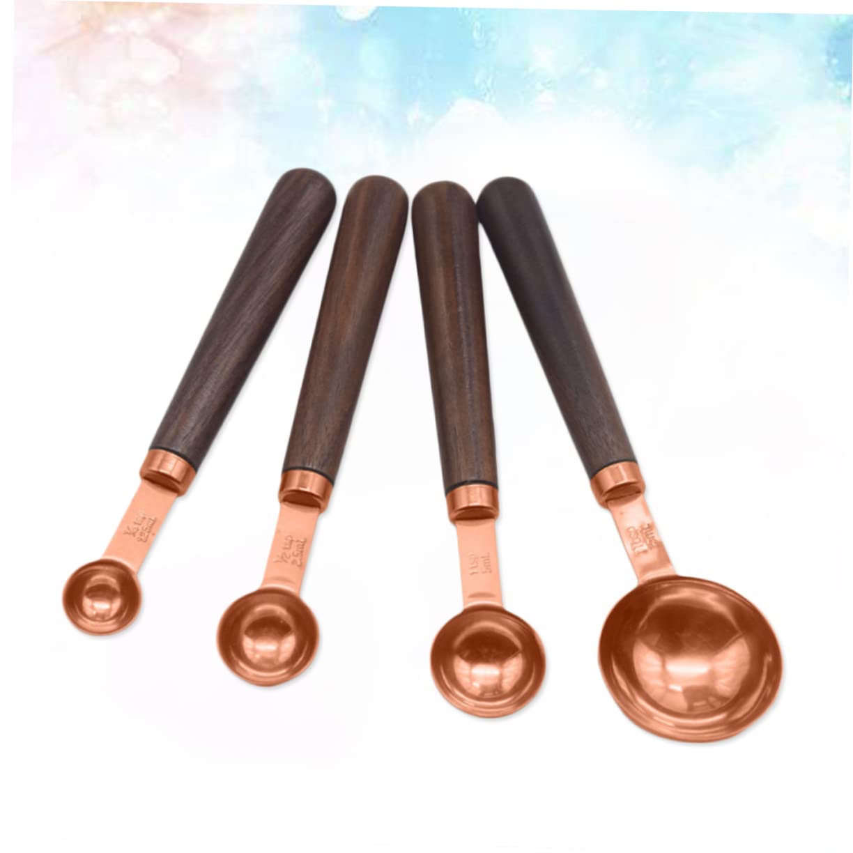 Alipis 12pièces Cuillères à Mesurer Acier Avec Poignée Ensemble Cuillères Pour Cuisine Et Pâtisserie
