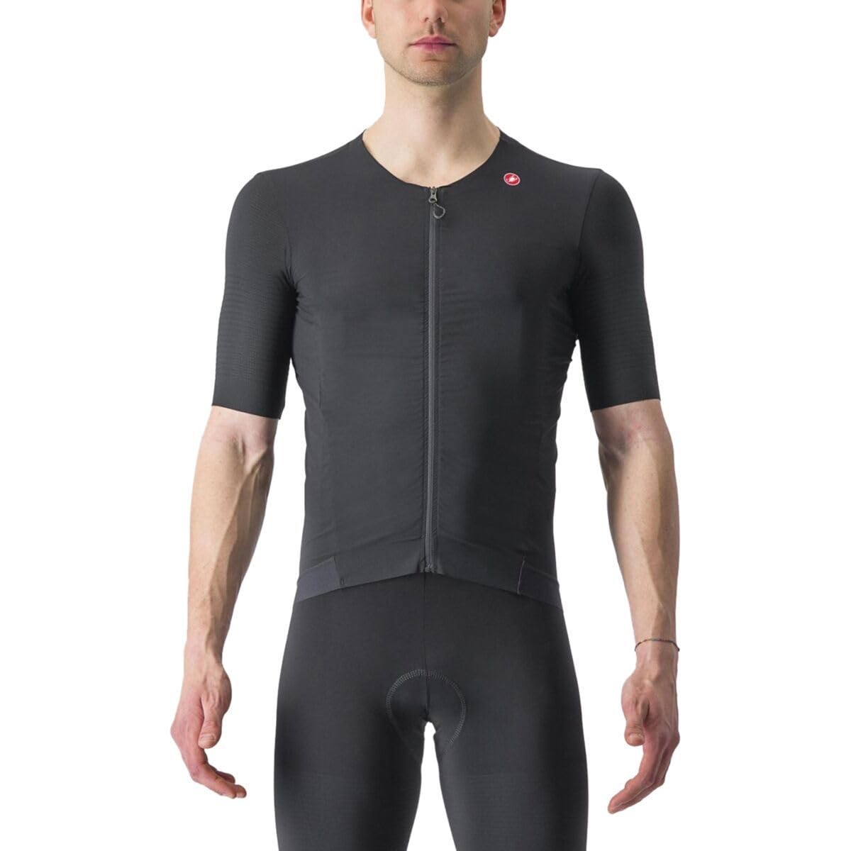 CASTELLI 4523008-085 Premio Black Jersey Men's T-Shirt Light Black/Black XXL