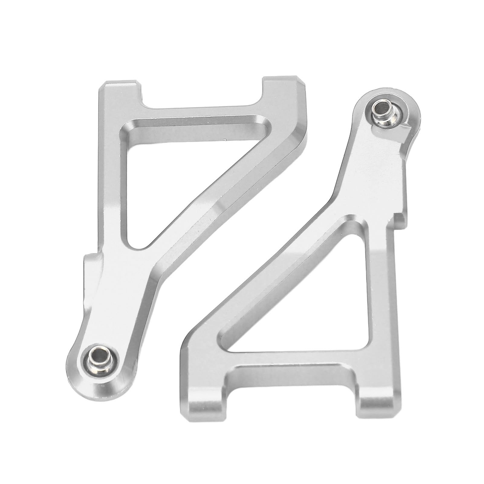 RC Front Upper Swing Arm, High Metal Aluminum Aluminum Student RC 1 for 1/10 UD1002 UD1002se (Silver)