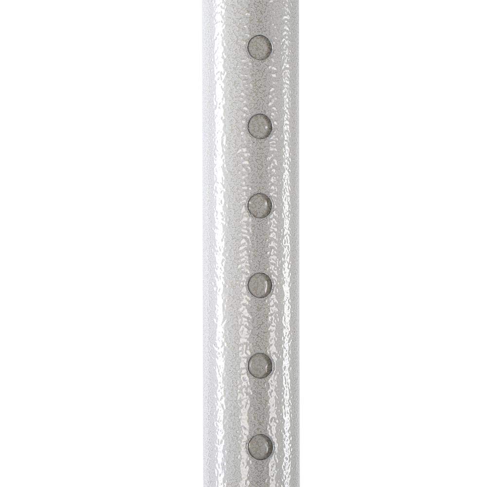 Ausla Wielowarstwowa Regulowana Półka do Przechowywania Kosze Metalowe Półka do Przechowywania 4 Zdejmowane Kosze 275 323 Cm od Podłogi Sufitu Żelazny Organizer Sypialni Pralnia Przedpokój