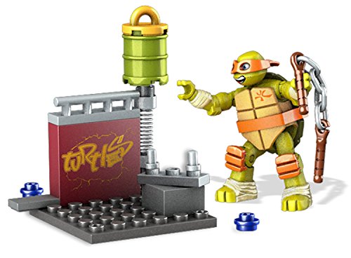 Mega Bloks Teenage Mutant Ninja Turtles Mikey Nunchuk Training Pack #TOP7
