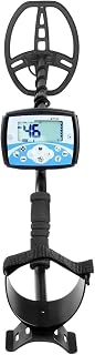 MT705 Underground Metal Detector High Sensitivity Waterproof Search Coil Metal Detecting Tool Treasure Pinpointer High Accuracy，Blue with Sand Shovel