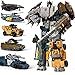 SSSW Tránsformér Spielzeug, 5 in 1 Combiner ko bruticus Transformation Action Figur Spielzeug Modell verformung Auto Roboter für Junge Geschenk
