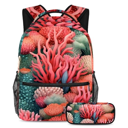 Cartables de grande capacité contre le manque de place avec trousse assortie
