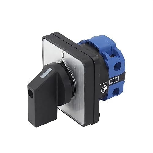 Interruptor selector de cambio universal, Interruptor de transferencia de potencia, 2 posiciones 4 terminales, LW26-20 C021 440V 20A Motor,