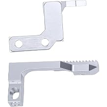 Greensen Serger Feed Dog Set, Zinc Alloy Replacement for Singer 14HD854/S0100, Huskylock S15 & Hobbylock 2.0