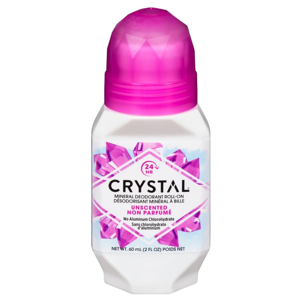 Crystal ミネラルボディデオドラントロールオン、無香料2.25オンス 66ミリリットル (x 1)