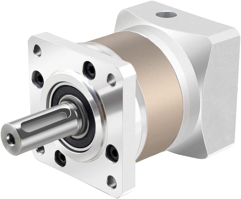 STEPPERONLINE Planetary Gearbox Gear Ratio 10:1 Backlash 15 arc-min for 10mm Shaft Nema 23 Stepper Motor