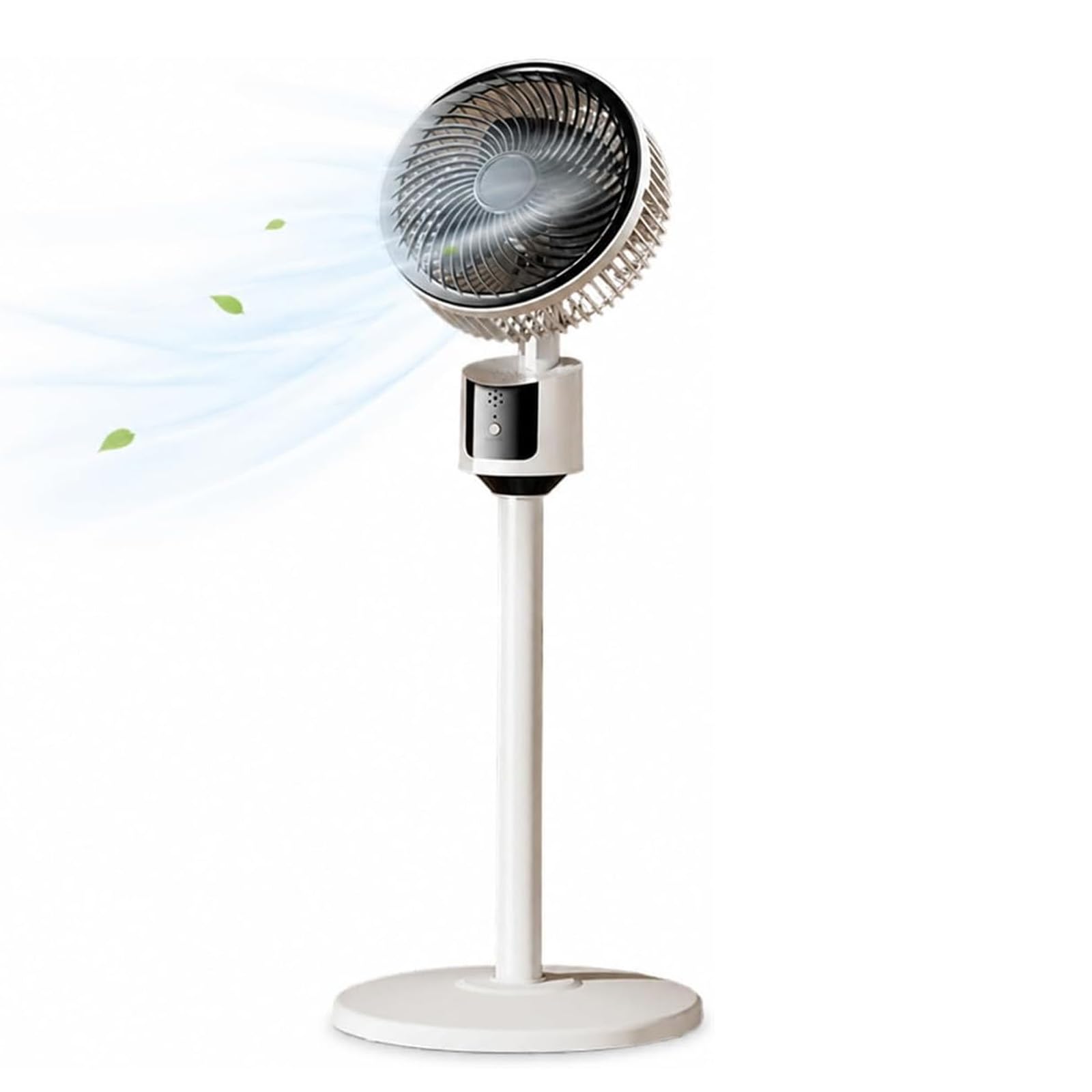 Ventilatore a Piantana Silenzioso, USB 3 Velocità Oscillante per Camera