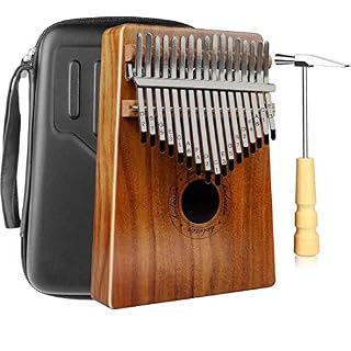 Kalimba 17 Clés, Kalimba Instrument avec Outils D’apprentissage Professionnels, Kalimba avec Boîte de Protection est un… - Les Beatles, Paul McCartney, John Lennon, RIngo Starr, George Harrison