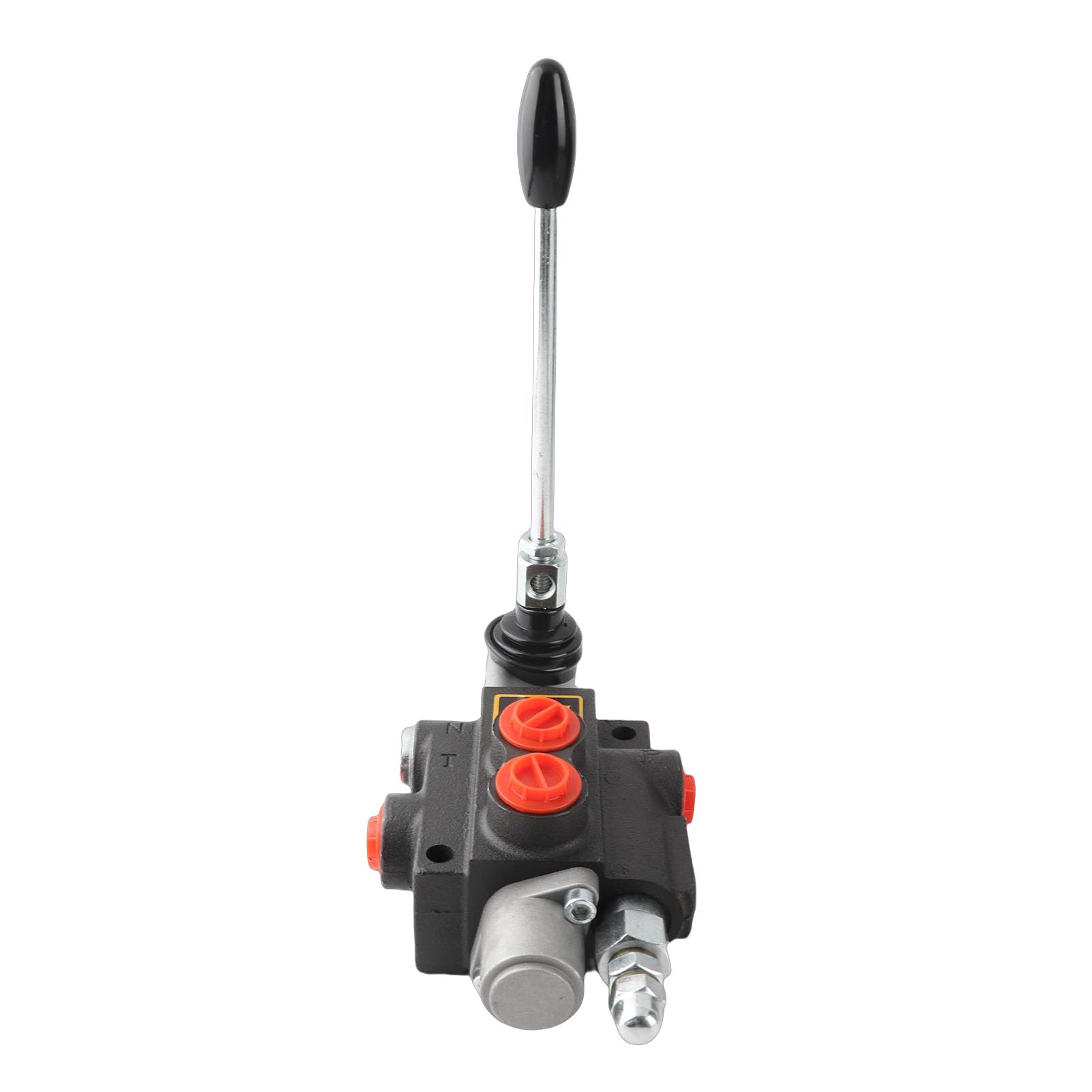 Alomejor Válvula de Control Hidráulica de Doble Acción Kit Flexible Duradero para Maquinaria y Equipos de Construcción Hierro Fundido