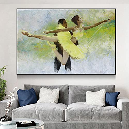 Affiches de danseur pour salon bohème chic et décoration murale