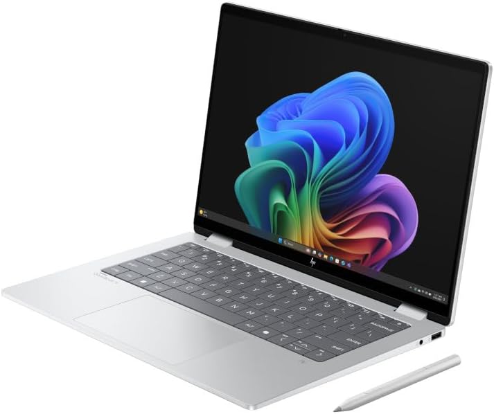 HP OmniBook XFlip 2-in-1 Laptop Next Gen AI | Intel® CoreTM Ultra 7 258V | Intel® ArcTM 140V GPU | 32 GB LPDDR5x-8533 | 1 TB PCIe® Gen4 NVMeTM M.2 SSD | 14 inç OLED Ekran | Windows 11 Home | BS9X3EA