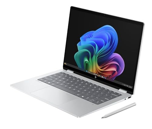 HP OmniBook XFlip 2-in-1 Laptop Next Gen AI | Intel® CoreTM Ultra 7 258V | Intel® ArcTM 140V GPU | 32 GB LPDDR5x-8533 | 1 TB PCIe® Gen4 NVMeTM M.2 SSD | 14 inç OLED Ekran | Windows 11 Home | BS9X3EA