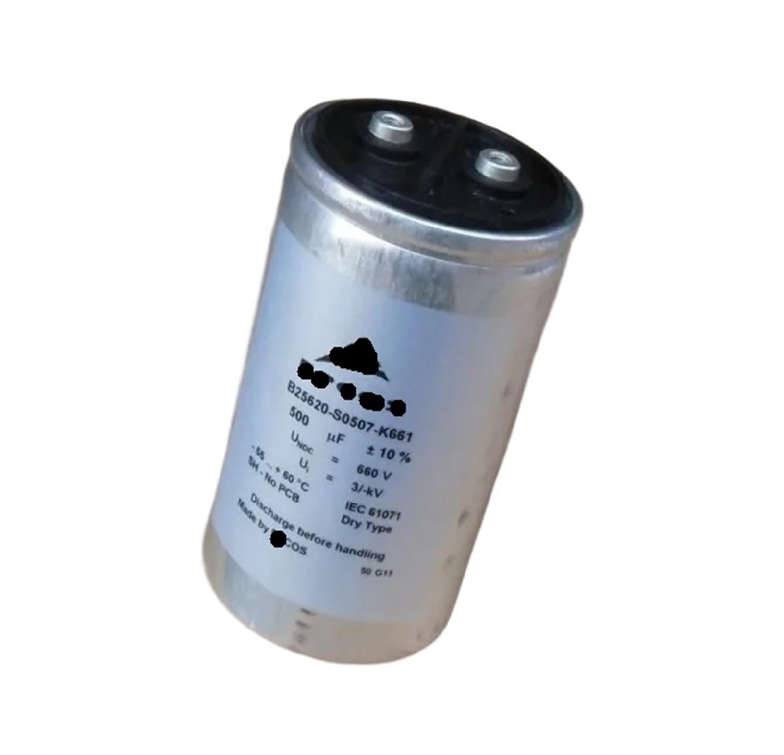 KSZHZYMGX 500UF 660V B25620-S0507-K661 Film capacitor 1pcs