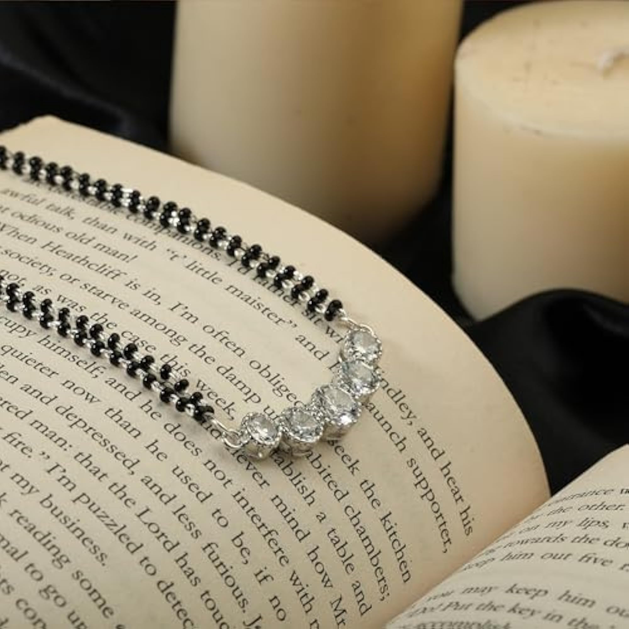 Women's 925 Silver Eternal Bond Double Layer Mangalsutra