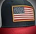 Paramount Outdoors American Flag Performance Ripstop American Fit US Patriotic Cap Fits Head Sizes MD - XX (Red White Blue)
