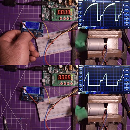 Image of 3 Channel PWM Pulse Signal Generator Adjustable Frequency Square Wave Rectangular Wave Signal Module LCD Display 1Hz-150Khz with pinheader Dupont Cable