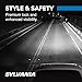 SYLVANIA - H3 (64151) SilverStar zXe Fog High Performance Halogen Fog Light Bulb - Bright White Light Output, HID Attitude, Xenon Fueled Technology (Contains 2 Bulbs)