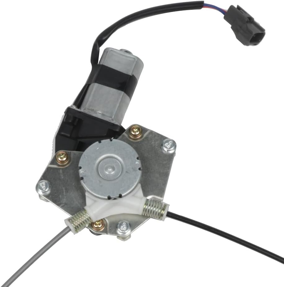 FINDAUTO 741-080 Rear Left Driver Side and Rear Right Passenger Side Window Regulator fit for 2004-2008 2010 2011 for Mitsubishi Endeavor Window Regulator and Motor Assembly with Motor