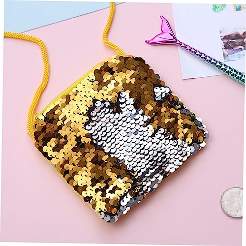 NOLITOY 3Pcs Sequins Coin Purse Cute Small Change Pouch for Fashionable Handbag Glittery Wallet for Boys and Selection4