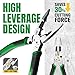 SK 3-Piece Pliers Set, 8-Inch Multi-use Noodle Nose Pliers, 7-Inch Multi-use Diagonal Pliers and 8-Inch Multi-use Linesman Pliers, CR-V Construction, Anti-slip Handle, with EVA Foam Tool Organizer