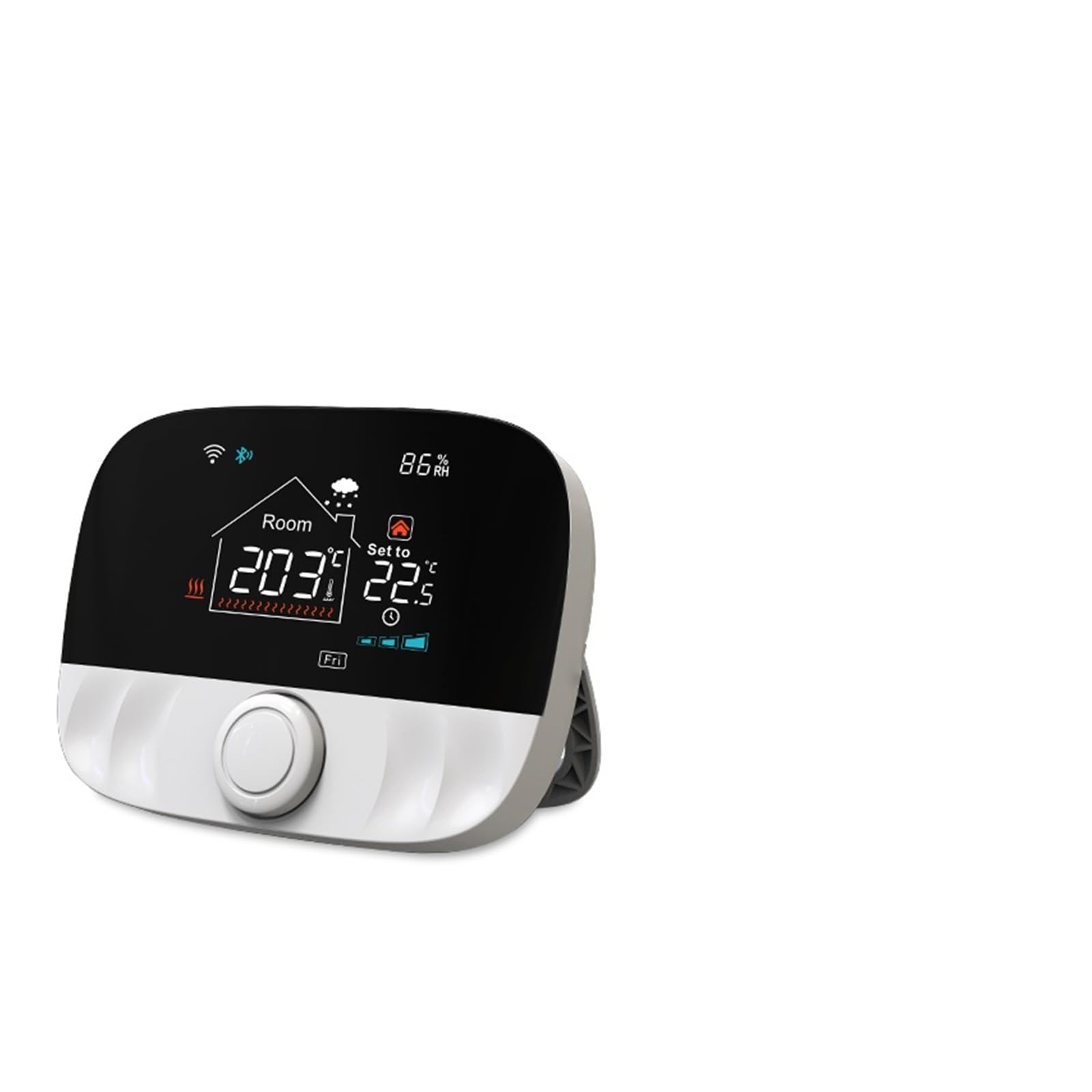Thermostat Intelligent Wi-Fi sur Batterie : Régulation Précise pour Chaudière à Gaz