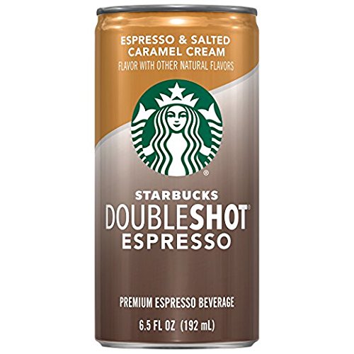 Starbucks Doubleshot Espresso, Salted Caramel, 6.5 fl oz. cans (12 Pack) - Thumbnail 4