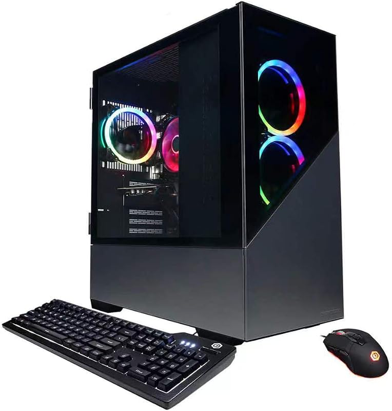 Gamer Xtreme Gaming PC Desktop, 13th Gen Intel Core i5-13400KF, NVIDIA Geforce RTX 4060 8GB, 32GB RAM, 2TB SSD, Windows 11 Home, Black