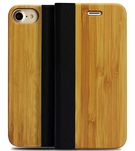 Iphone Se ケース 第2世代 Iphone8 ケース Iphone7 ケース 対応 手帳型 木 竹製 Yfwood カード収納 スタンド機能 Se2 アイフォンse 年モデル アイフォン8 アイフォン7 ハード スマホケース 財布型 黄 のレビュー クチコミとして参考になる投稿1枚
