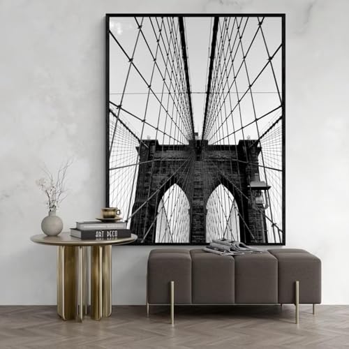 Peinture murale noire et blanche vintage pour déco de café et salon chic