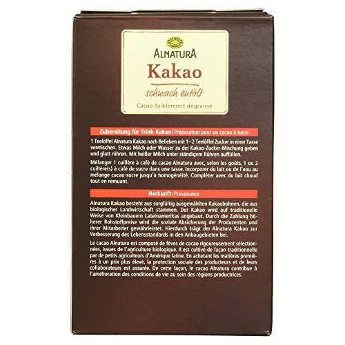 Alnatura Bio Kakao schwach entölt, 125g