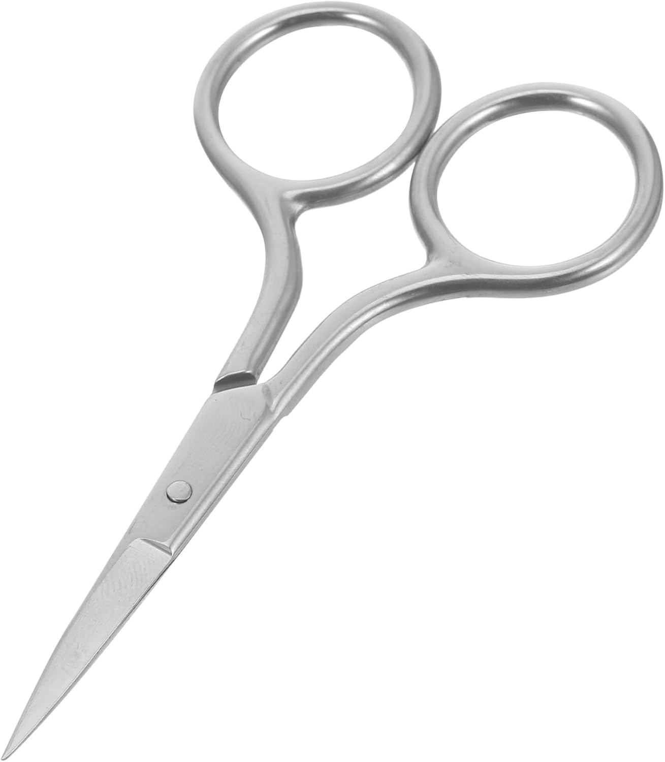 2pcs Convenient Compact Beauty Scissors for Eyebrow Nose Hair and Facial Grooming Reusable Multi-function Tool for